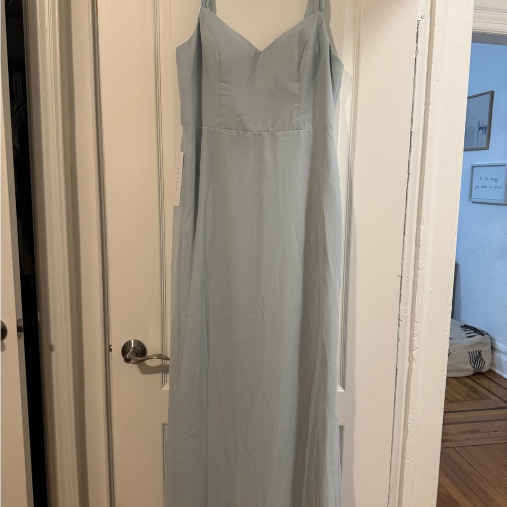 Azazie Mist Bridesmaid Dress